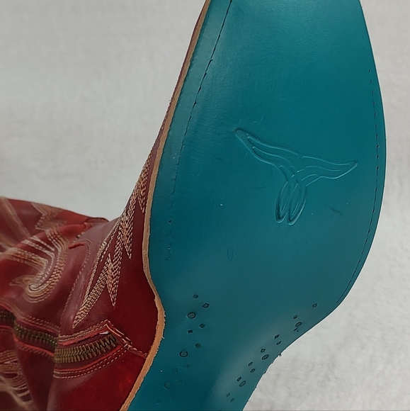 Lane Boots Ladies Lexington OTK Smoldering Ruby Boots LB0499E - Picture 7 of 7